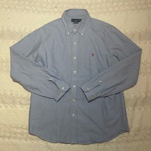 Ralph Lauren Men’s Blue Oxford Dress Shirt
